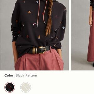 Scotch & Soda Dark Hoodie with Vibrant Accents